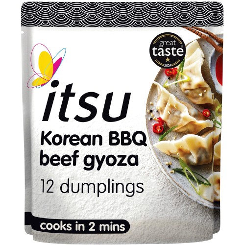 Itsu Korean BBQ Beef Gyoza 12 Dumplings (12 x 240g)