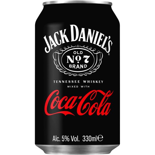 Jack Daniel's Whiskey & (330ml)