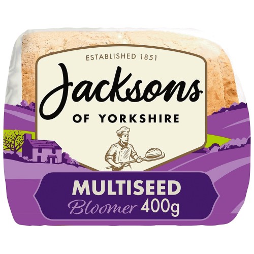 Jackson's Multiseed Bloomer Jackson's Half Seeded Bloomer (400g)