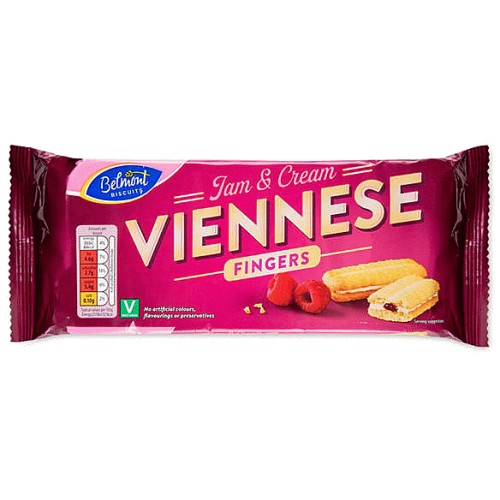 Jam & Cream Viennese Fingers