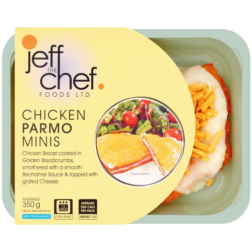 Jeff The Chef Mini Chicken Parmos
