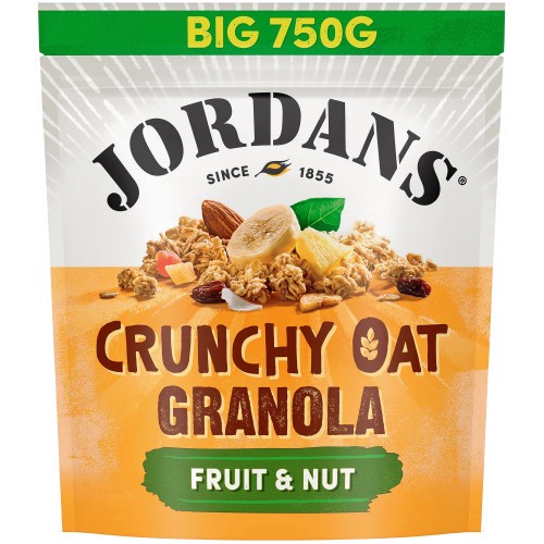 Jordans Crunchy Oat Granola Fruit & Nut - Bag (750g)