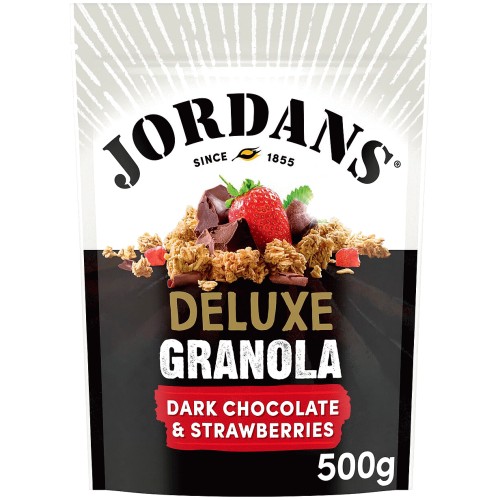 Jordans Deluxe Granola Dark Chocolate & Strawberries