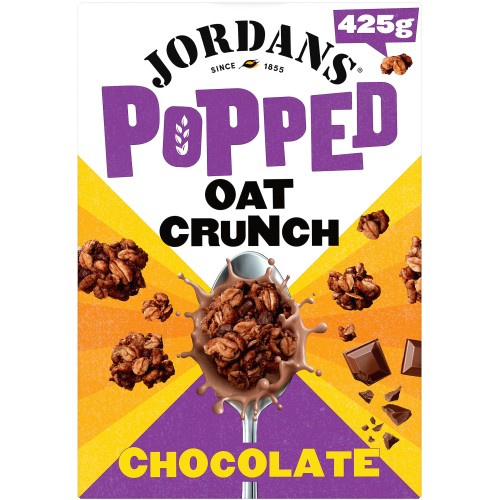Jordans Popped Oat Crunch Chocolate Breakfast Cereal (425g)