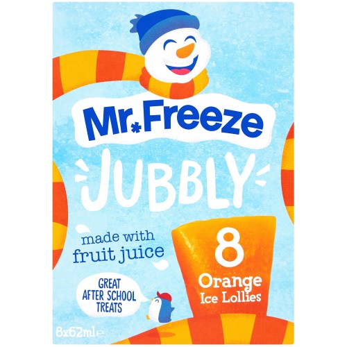 Jubbly Ice Lollies Orange