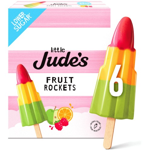 Jude's Fruit & Veg Rockets (6 x 55ml)