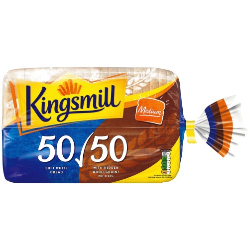 Kingsmill 50 50 Medium Bread (800g)