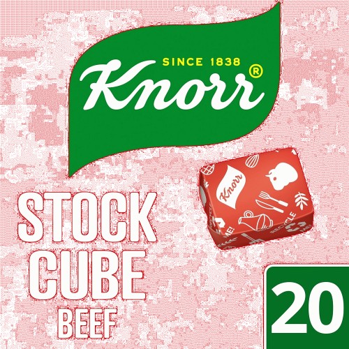 Knorr 20 Beef Stock Cubes (20 x 10g)
