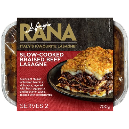 La Famiglia Rana Slow Cooked Braised Beef Lasagne (700g)