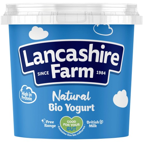 Lancashire Farm Natural Bio Yogurt (1kg)
