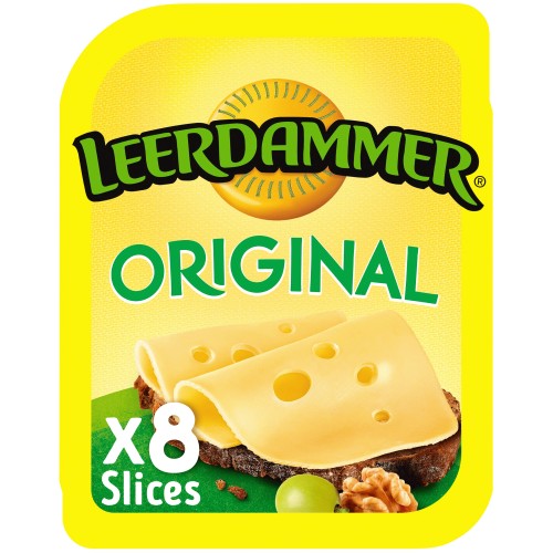 Leerdammer Original Dutch Cheese Slices 8 (160g)
