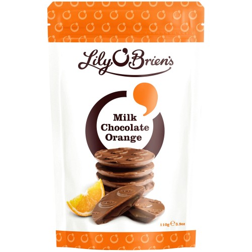 Lily O'Brien's Milk Chocolate Orange (100g)