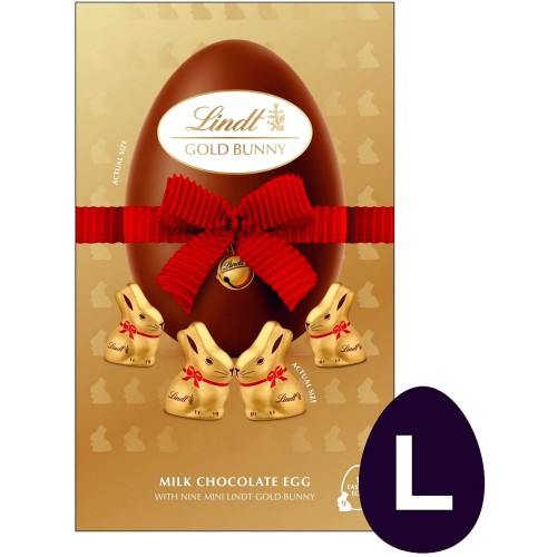 Lindt Gold Bunny Milk Chocolate Egg (250g)