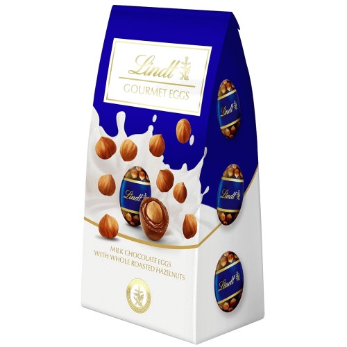 Lindt Milk Chocolate & Hazelnut Easter Mini Eggs (130g)