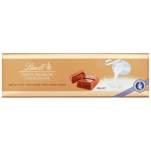 Lindt Swiss Milk Chocolate (300g)