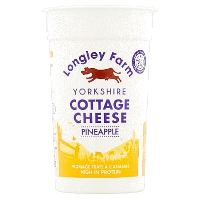 Longley Farm Pineapple Cottage Cheese (250g)