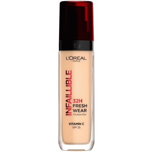 L'Oreal Paris Infallible 32hr Freshwear Liquid Foundation 100 Linen (30ml)