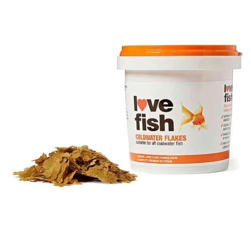 Love Fish Coldwater Fish Food Flakes (10g)