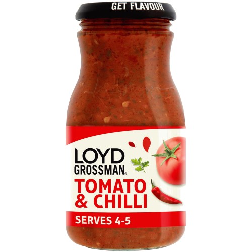Loyd Grossman Tomato & Chilli Pasta Sauce (660g)
