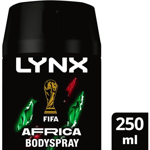 Lynx Africa G.O.A.T. Bodyspray Deodorant (250ml)