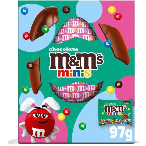 M&M's Minis Milk Chocolate Medium Easter Egg (97g)