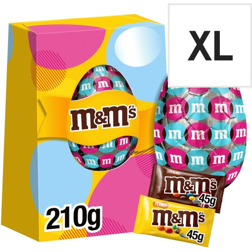 M&M's Mixed Milk Chocolate Easter Egg (210g)