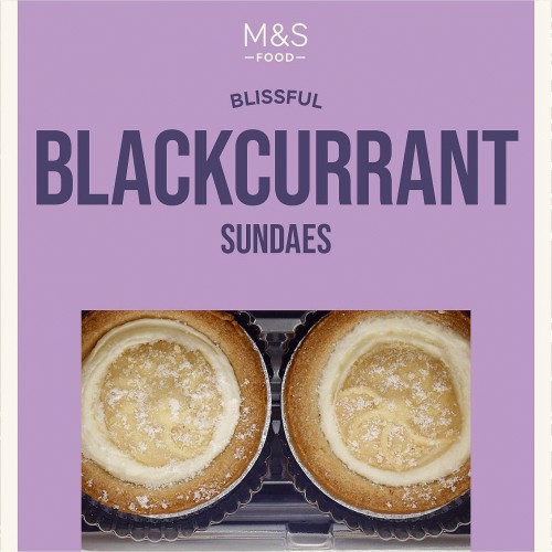 M&S Blackcurrant Sundaes
