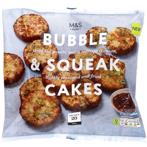 M&S Bubble & Squeak Cakes Frozen (500g)