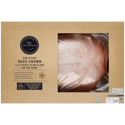 M&S Duck Crown with Sticky Plum Glaze (1.212kg)