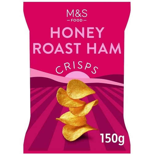 M&S Honey Roast Ham Crisps (150g)