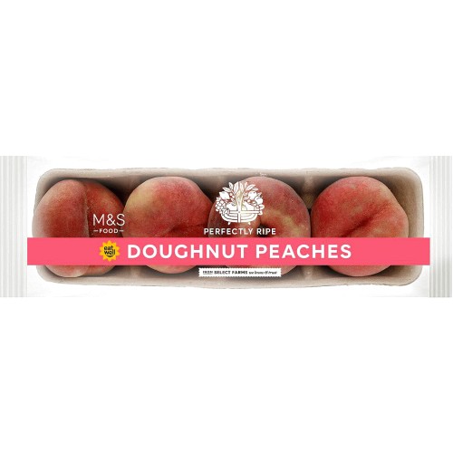 M&S Perfectly Ripe Doughnut Peaches