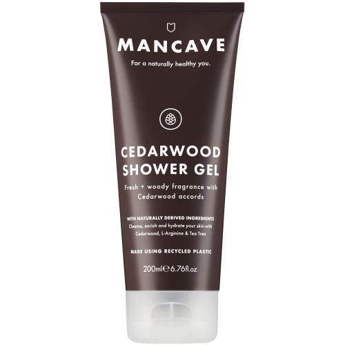 ManCave Cedarwood Shower Gel (200ml)