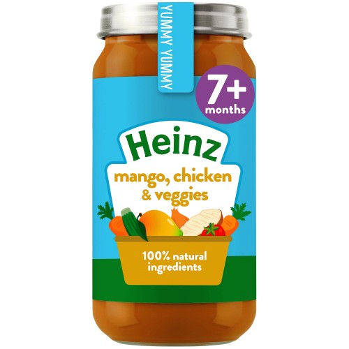 Mango Chicken & Vegetable Baby Food Jar 7+ Months (200g)
