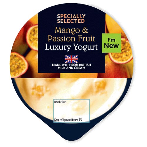 Mango & Passion Fruit Luxury Yogurt