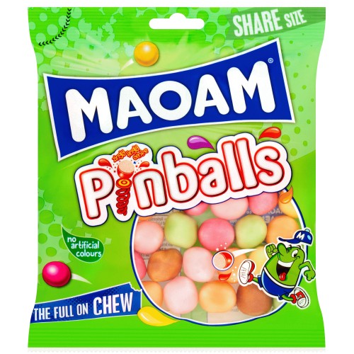 Maoam Pinballs Chewy Sweets Sharing Bag (140g)