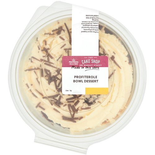 Market Street Profiterole Bowl Dessert