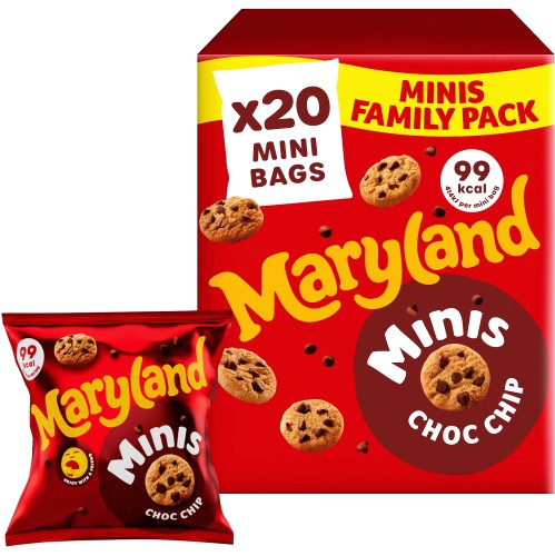 Maryland Minis Choc Chip (20 x 19.8g)
