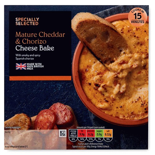 Mature Cheddar & Chorizo Cheese Bake