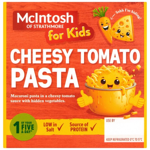 McIntosh Of Strathmore Kidz Cheesy Tomato Pasta