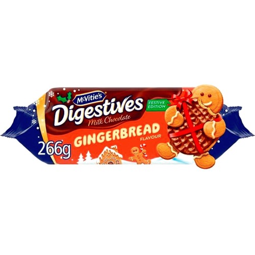 McVitie's Digestive Milk Chocolate Gingerbread (266g)