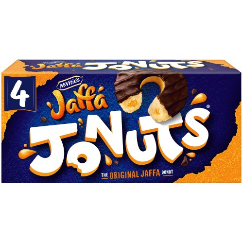 McVitie's Jaffa Jonuts (4 x 43g)