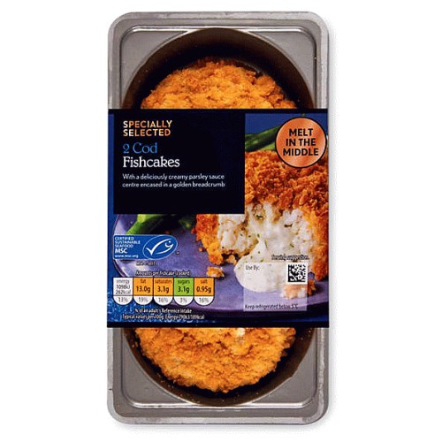 Melt In The Middle Cod Fishcake with Parsley Sauce (2)