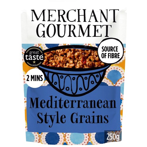 Merchant Gourmet Moreish Mediterranean Style Grains with Tomato & Olive (250g)