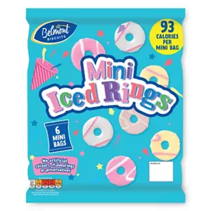 Mini Iced Rings 6 Pack