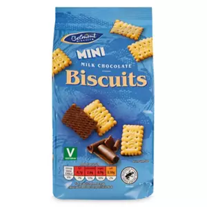 Mini Milk Chocolate Biscuits