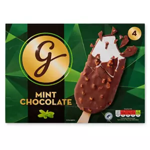 Mint Chocolate Ice Creams 4 Pack