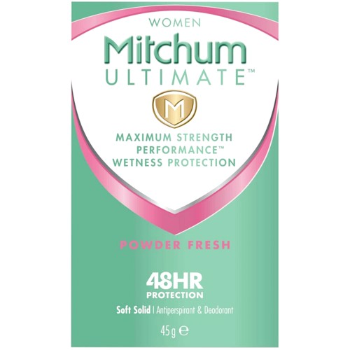 Mitchum Ultimate Women 48HR Protection Powder Fresh Clear Gel (57g)