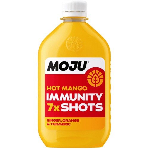 MOJU Hot Mango Immunity Dosing Bottle Shots (7 x 420ml)