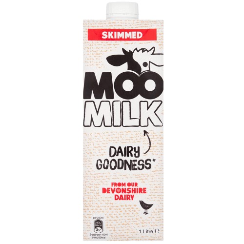 Moo Skimmed Long Life Milk (1 Litre)