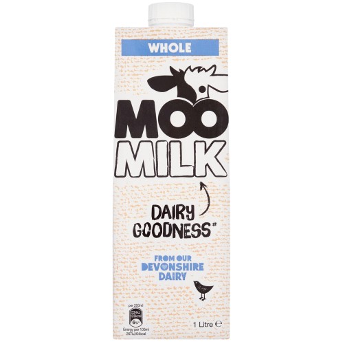 Moo Whole Long Life Milk (1 Litre)